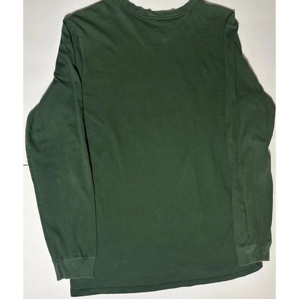 Nike Michigan State‎ Spartans Dri Fit Long Sleeve T Shirt Men Size L Green